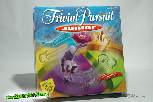 Trivial Pursuit Junior 5th Edition Game - Hasbro 2001
