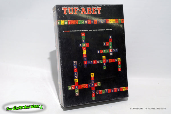 Tuf Abet Word Game #804 - Avalon Hill Brand New