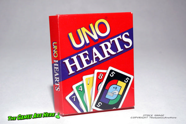 Uno Hearts Card Game - Mattel 1994 Brand New