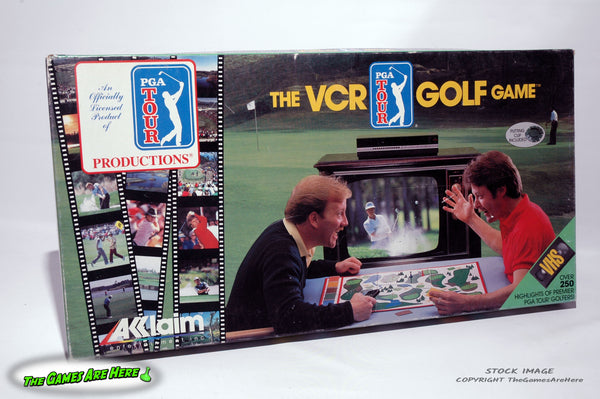 VCR PGA Tour Golf Game - Acclaim Ent. 1987