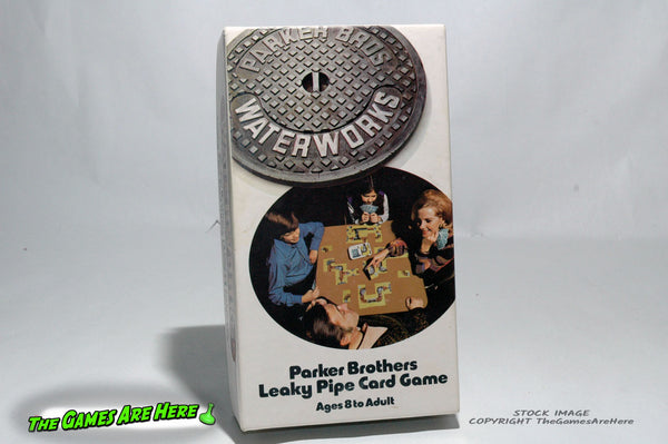 Waterworks Leaky Pipe Card Game - Parker Brothers 1972
