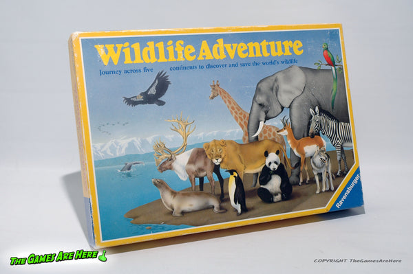 Wildlife Adventure Game - Ravensburger 1986