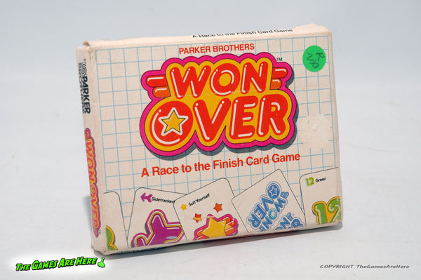 Won Over Card Game - Parker Brothers 1983 w New Cards
