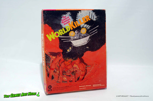 WorldKiller Game of Planetary Assault - SPI 1980 Unpunched