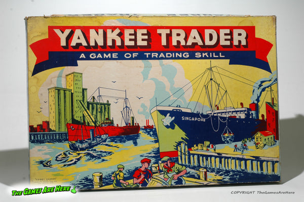 Yankee Trader Game of Trading Skill - Corey Games 1941 w Wear